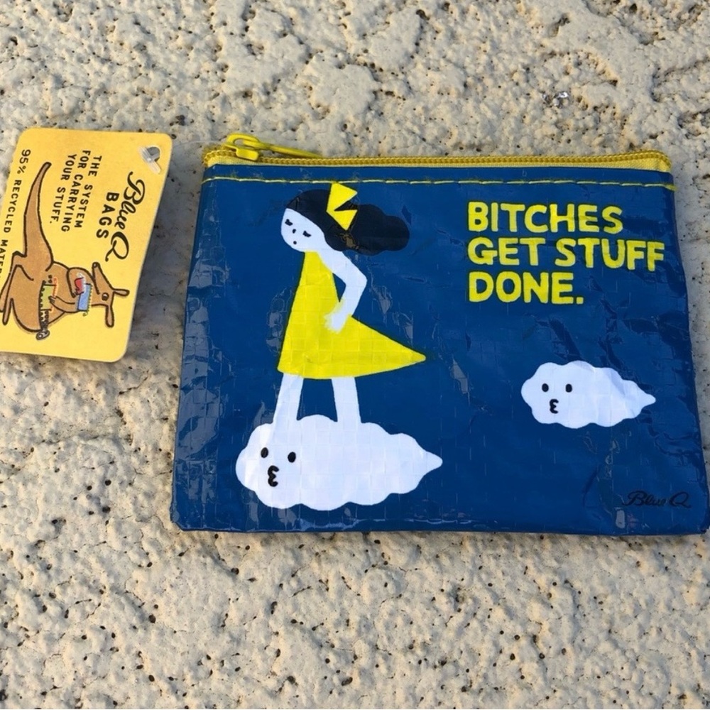 Blue Q Coin purse